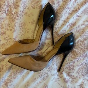 SCHUTZ Tan and Black Heels (Free Shipping)